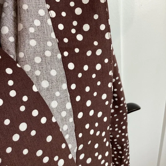 Exquise Tobie Collared Button-Front Tie-Neck Mini Shirt Dress Anthroplogie NEW - Picture 12 of 15